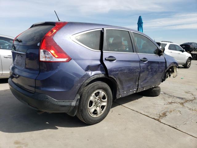 3CZRM3H36EG704003 - 2014 HONDA CR-V LX BLUE photo 3