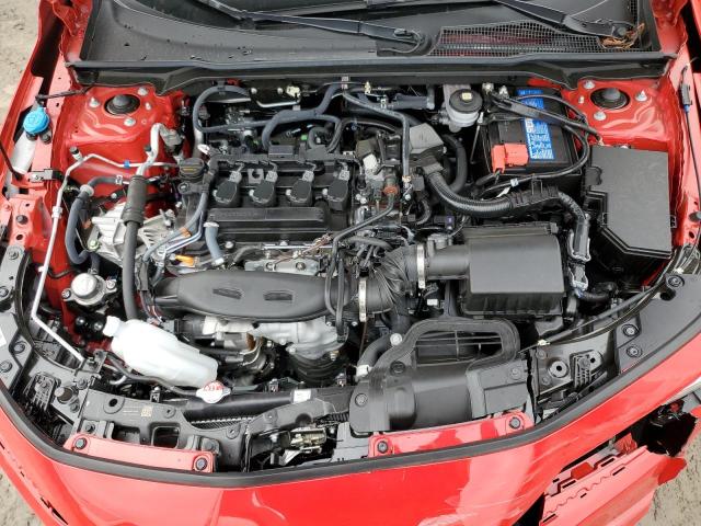 2HGFE1F78NH326364 - 2022 HONDA CIVIC EX RED photo 11