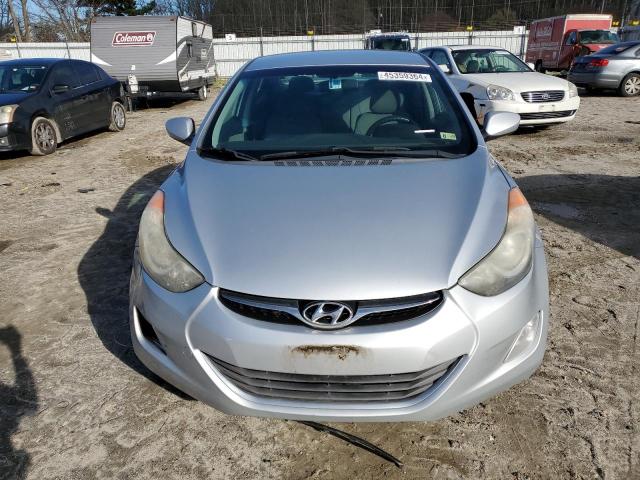 5NPDH4AE6DH432970 - 2013 HYUNDAI ELANTRA GLS SILVER photo 5