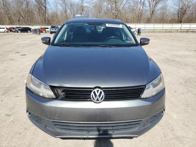 3VWDP7AJ0CM349445 - 2012 VOLKSWAGEN JETTA SE GRAY photo 5