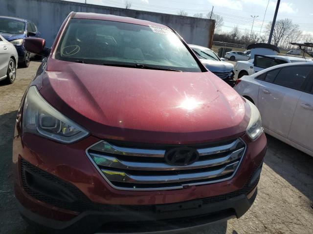 5XYZT3LB7GG317775 - 2016 HYUNDAI SANTA FE S MAROON photo 5