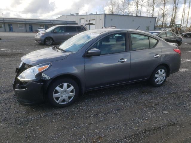 3N1CN7AP4HL868300 - 2017 NISSAN VERSA S GRAY photo 1