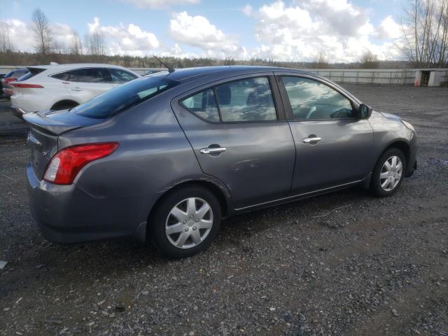 3N1CN7AP4HL868300 - 2017 NISSAN VERSA S GRAY photo 3