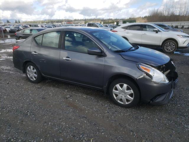 3N1CN7AP4HL868300 - 2017 NISSAN VERSA S GRAY photo 4