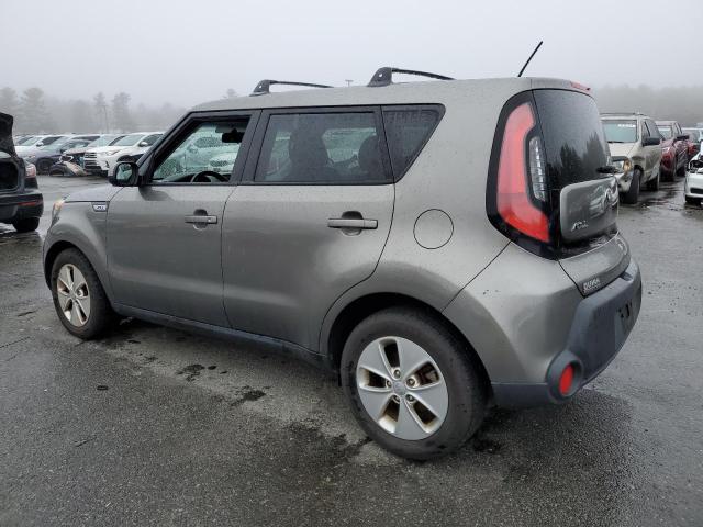 KNDJN2A25F7193764 - 2015 KIA SOUL GRAY photo 2