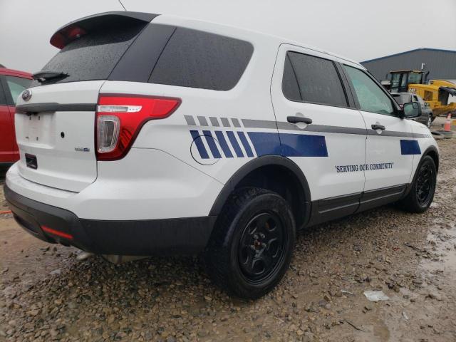 1FM5K8ARXFGB32514 - 2015 FORD EXPLORER POLICE INTERCEPTOR WHITE photo 3