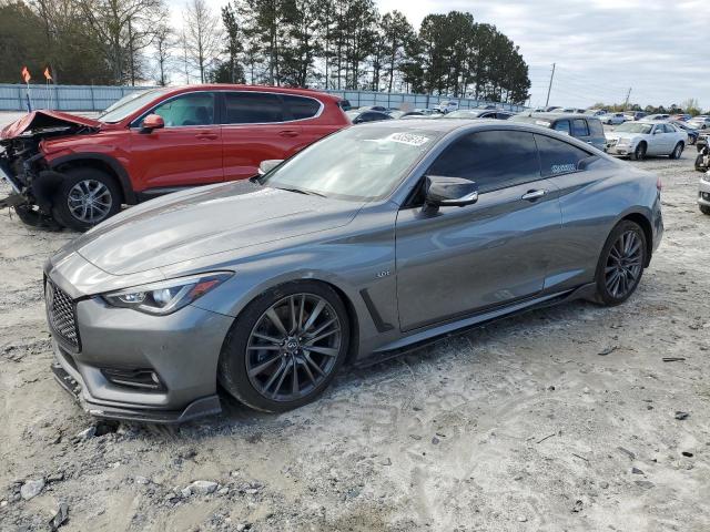 JN1EV7EK6HM364344 - 2017 INFINITI Q60 PREMIUM GRAY photo 1