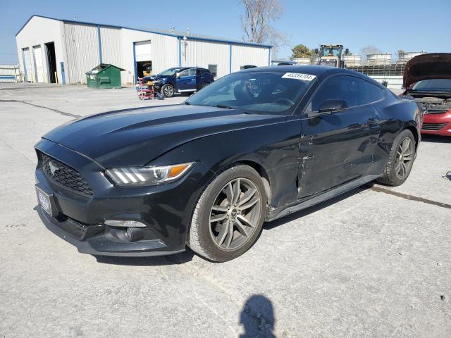 1FA6P8TH8G5275883 - 2016 FORD MUSTANG BLACK photo 1