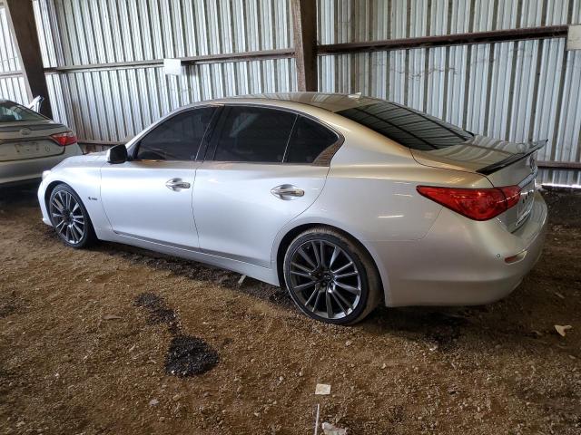 JN1FV7AP3HM850776 - 2017 INFINITI Q50 RED SPORT 400 SILVER photo 2