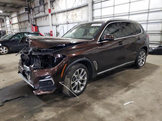 5UXCR6C59KLL52359 - 2019 BMW X5 XDRIVE40I BROWN photo 1