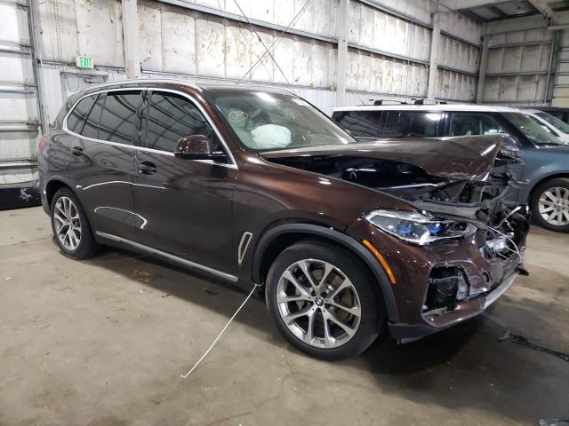 5UXCR6C59KLL52359 - 2019 BMW X5 XDRIVE40I BROWN photo 4