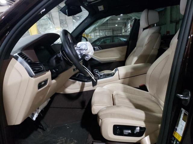 5UXCR6C59KLL52359 - 2019 BMW X5 XDRIVE40I BROWN photo 7