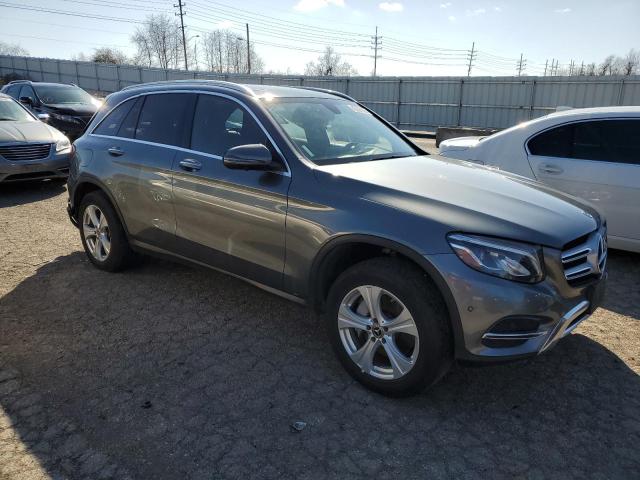 WDC0G4KB9JV037080 - 2018 MERCEDES-BENZ GLC 300 4MATIC GRAY photo 4