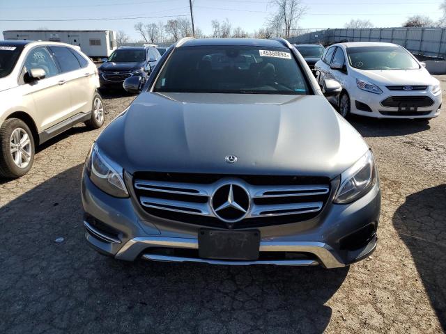 WDC0G4KB9JV037080 - 2018 MERCEDES-BENZ GLC 300 4MATIC GRAY photo 5