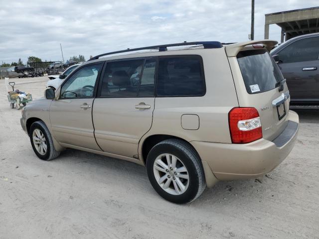 JTEEW21AX70041412 - 2007 TOYOTA HIGHLANDER HYBRID TAN photo 2