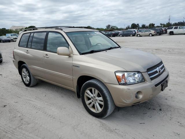 JTEEW21AX70041412 - 2007 TOYOTA HIGHLANDER HYBRID TAN photo 4