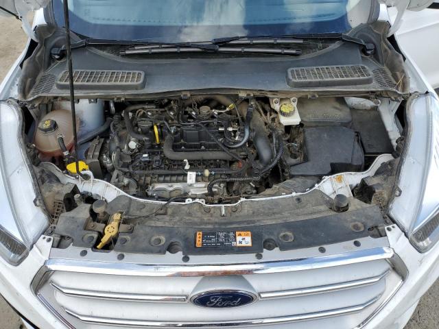 1FMCU9GD9KUB68564 - 2019 FORD ESCAPE SE WHITE photo 11