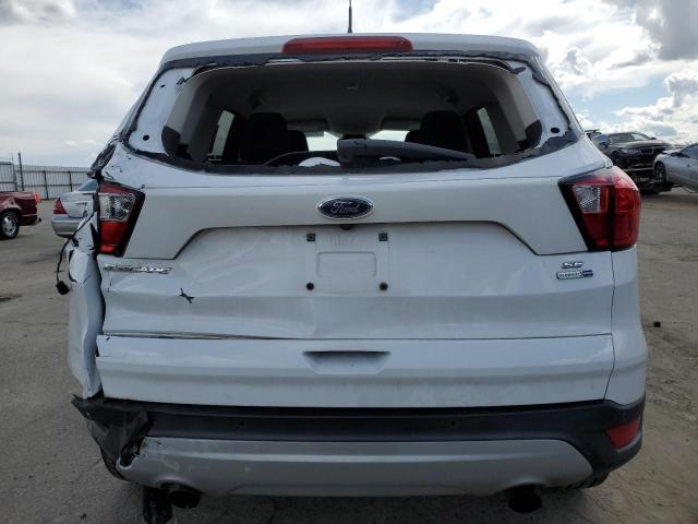 1FMCU9GD9KUB68564 - 2019 FORD ESCAPE SE WHITE photo 6