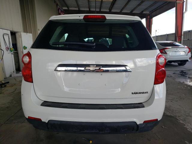 1GNALAEK2FZ140137 - 2015 CHEVROLET EQUINOX LS WHITE photo 6