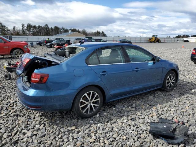 3VWDB7AJ0HM385075 - 2017 VOLKSWAGEN JETTA SE BLUE photo 3