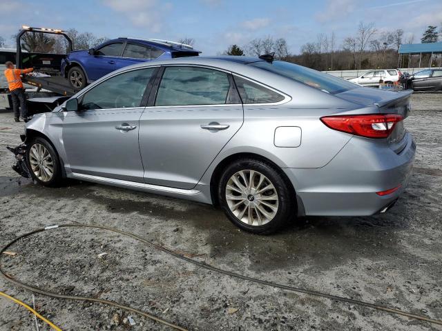 5NPE34AF1FH070870 - 2015 HYUNDAI SONATA SPORT SILVER photo 2