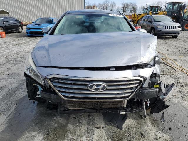 5NPE34AF1FH070870 - 2015 HYUNDAI SONATA SPORT SILVER photo 5