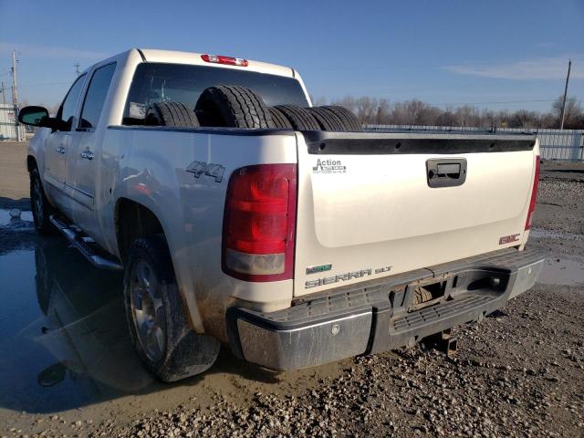 3GTP2WE30BG150283 - 2011 GMC SIERRA K1500 SLT WHITE photo 2