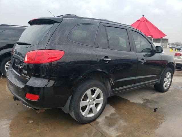 5NMSH13E09H245070 - 2009 HYUNDAI SANTA FE SE BLACK photo 3