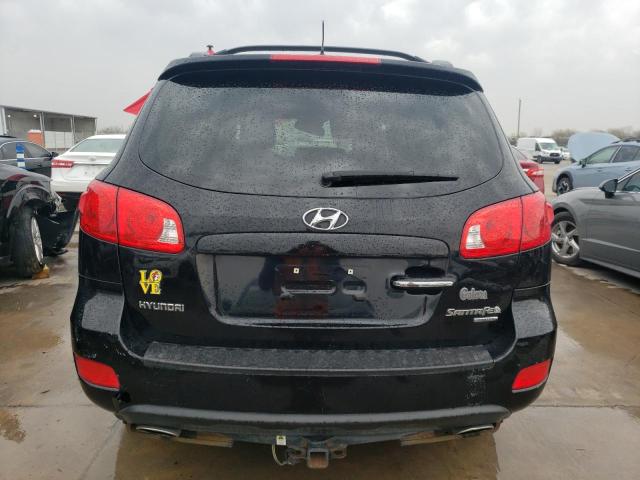 5NMSH13E09H245070 - 2009 HYUNDAI SANTA FE SE BLACK photo 6