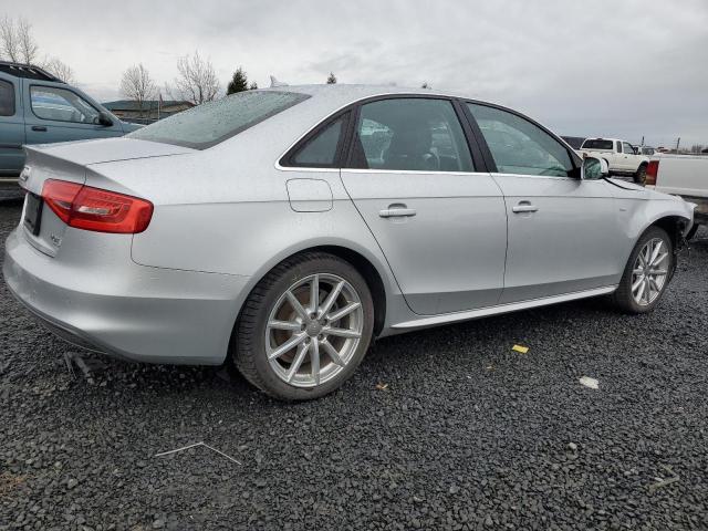 WAUFFAFL5EA128393 - 2014 AUDI A4 PREMIUM PLUS SILVER photo 3