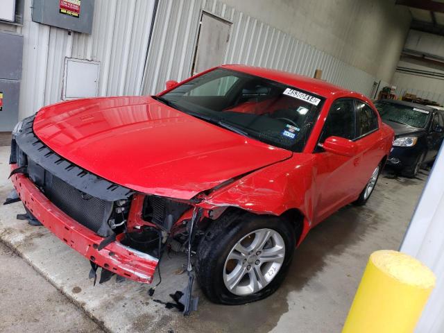 2C3CDXBG1NH161100 - 2022 DODGE CHARGER SXT RED photo 1