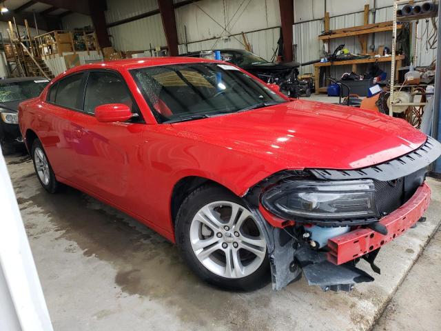 2C3CDXBG1NH161100 - 2022 DODGE CHARGER SXT RED photo 4