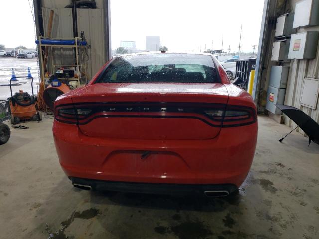 2C3CDXBG1NH161100 - 2022 DODGE CHARGER SXT RED photo 6