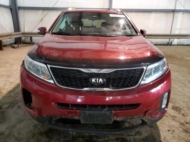 5XYKT3A60EG507003 - 2014 KIA SORENTO LX BURGUNDY photo 5