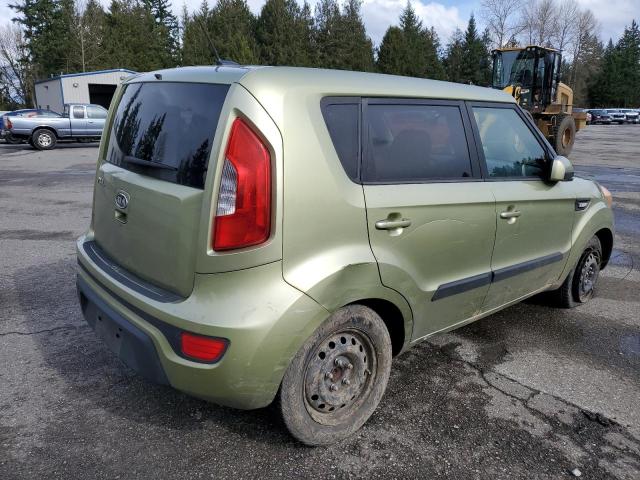 KNDJT2A55C7466522 - 2012 KIA SOUL GREEN photo 3