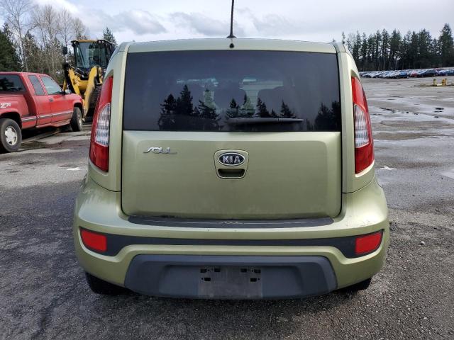 KNDJT2A55C7466522 - 2012 KIA SOUL GREEN photo 6