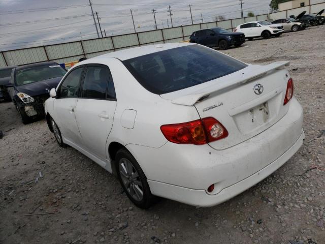 1NXBU40E89Z128259 - 2009 TOYOTA COROLLA BASE TWO TONE photo 2