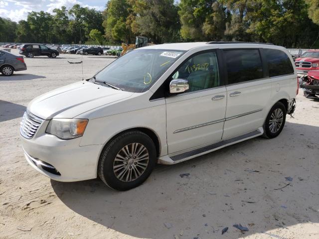 2C4RC1CG8DR531911 - 2013 CHRYSLER TOWN & COU TOURING L WHITE photo 1