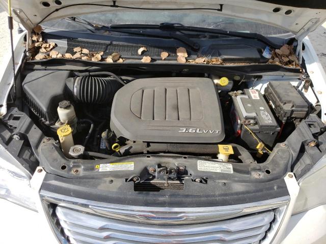 2C4RC1CG8DR531911 - 2013 CHRYSLER TOWN & COU TOURING L WHITE photo 12