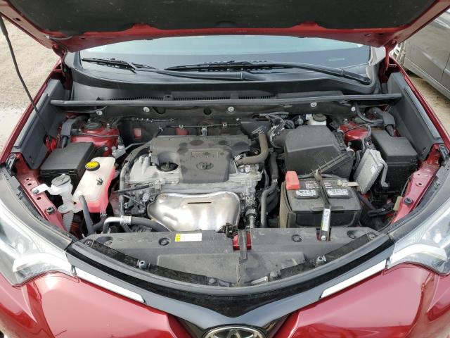 2T3RFREV6JW774734 - 2018 TOYOTA RAV4 ADVENTURE RED photo 12