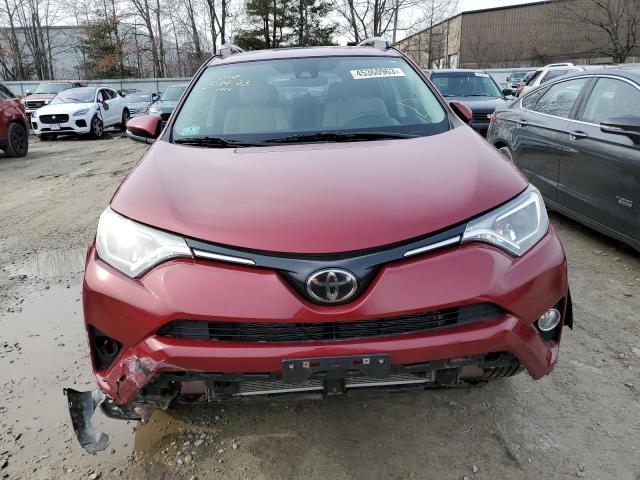 2T3RFREV6JW774734 - 2018 TOYOTA RAV4 ADVENTURE RED photo 5