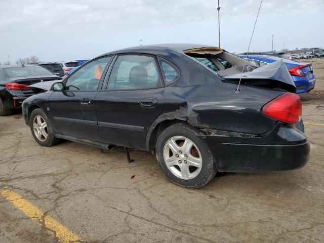 1FAFP56S01G176637 - 2001 FORD TAURUS SEL BLACK photo 2