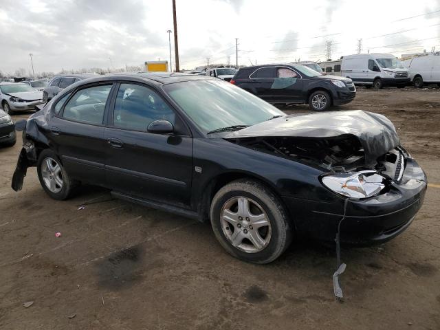 1FAFP56S01G176637 - 2001 FORD TAURUS SEL BLACK photo 4