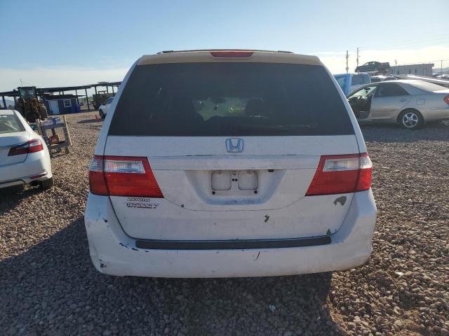 5FNRL38767B145038 - 2007 HONDA ODYSSEY EXL WHITE photo 6