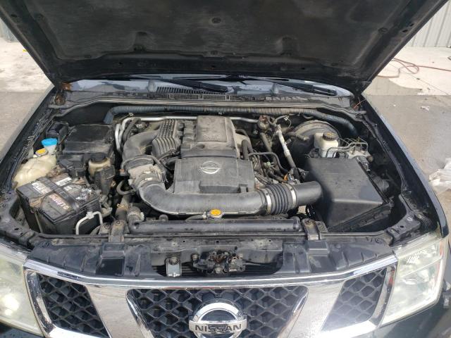 5N1AR18W05C736110 - 2005 NISSAN PATHFINDER LE შავი ფოტო 12