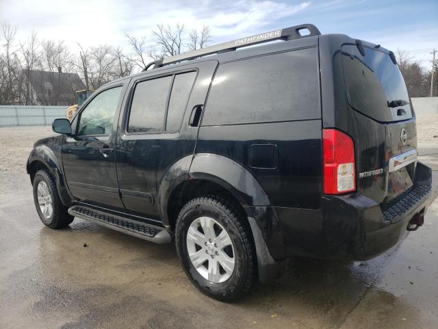 5N1AR18W05C736110 - 2005 NISSAN PATHFINDER LE შავი ფოტო 2