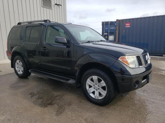 5N1AR18W05C736110 - 2005 NISSAN PATHFINDER LE შავი ფოტო 4
