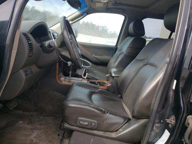 5N1AR18W05C736110 - 2005 NISSAN PATHFINDER LE შავი ფოტო 7