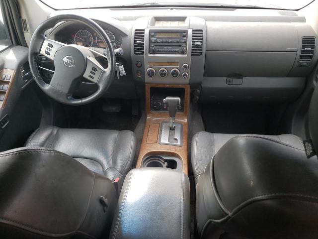 5N1AR18W05C736110 - 2005 NISSAN PATHFINDER LE შავი ფოტო 8