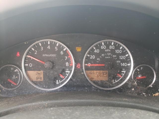 5N1AR18W05C736110 - 2005 NISSAN PATHFINDER LE შავი ფოტო 9